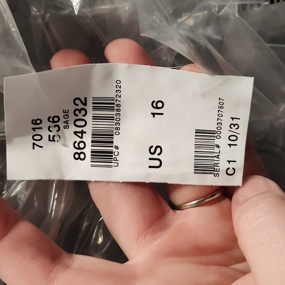 Alfred Angelo Viola Sage Green Bridesmaid/Prom Dress NWT Size 16 Halter Top - Picture 6 of 9